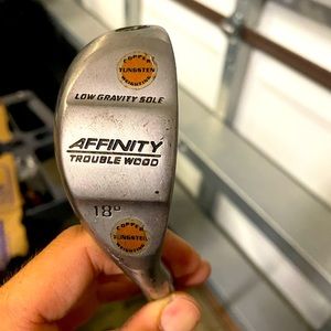 Affinity Trouble Wood 18* Hybrid Golf Club Right Handed